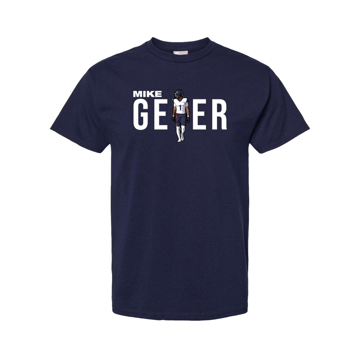 Tee — Player Name in Navy