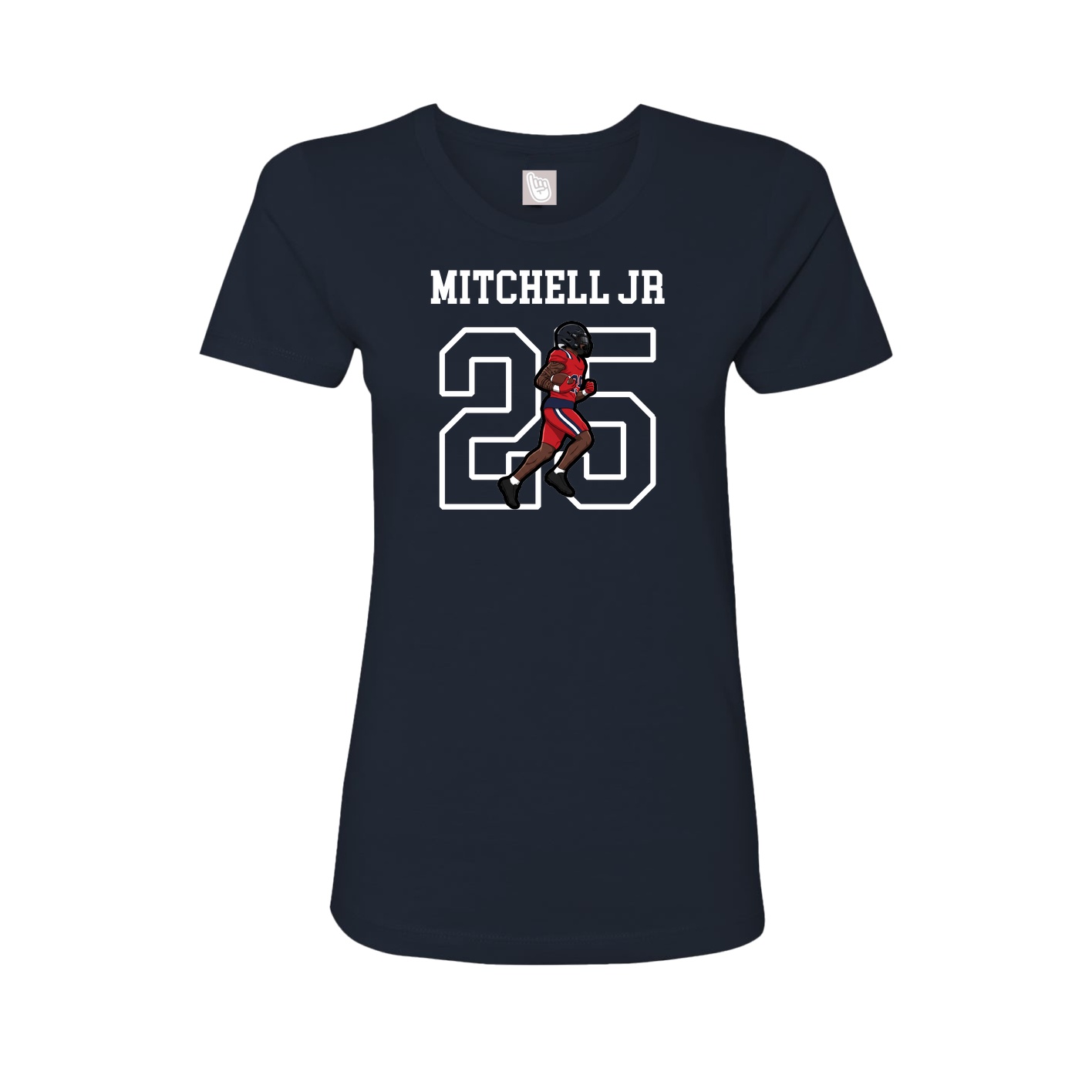 Fitted Women's Tee — Shirsey in Navy