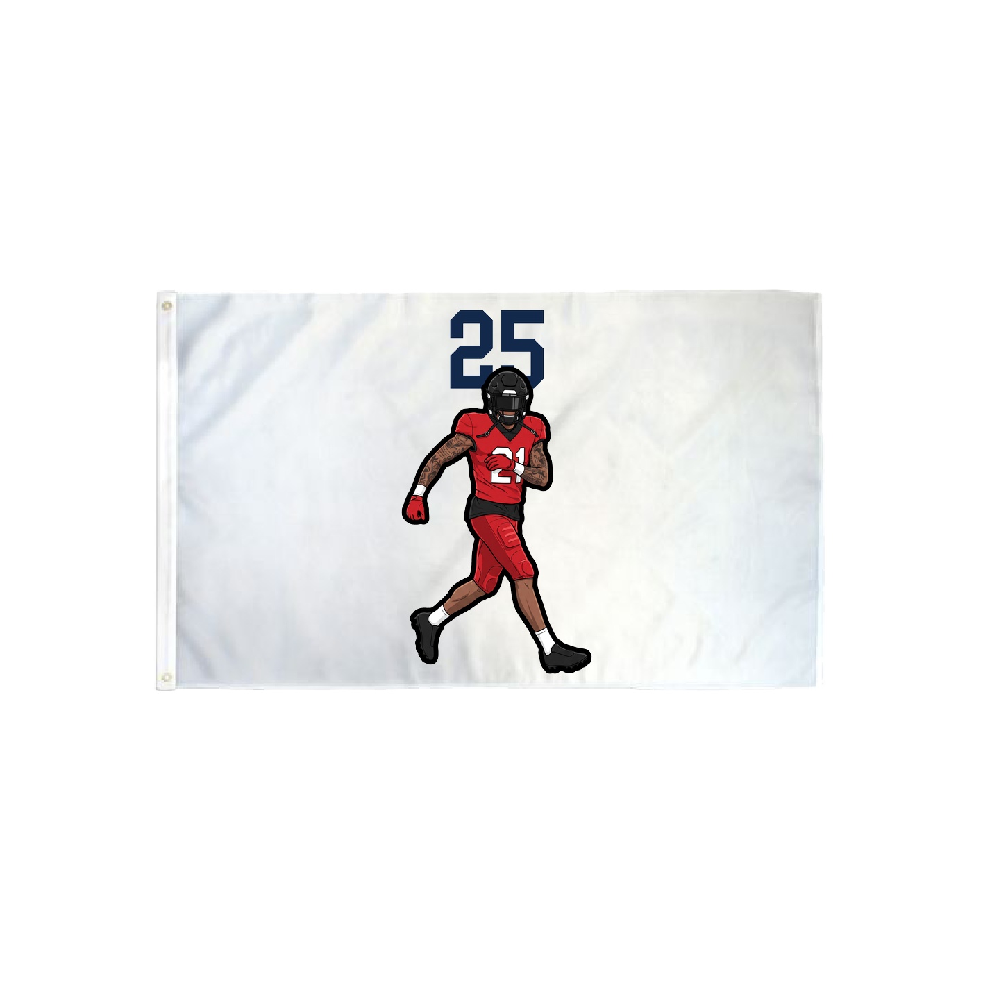 3x5 Flag — Number Top in Classic