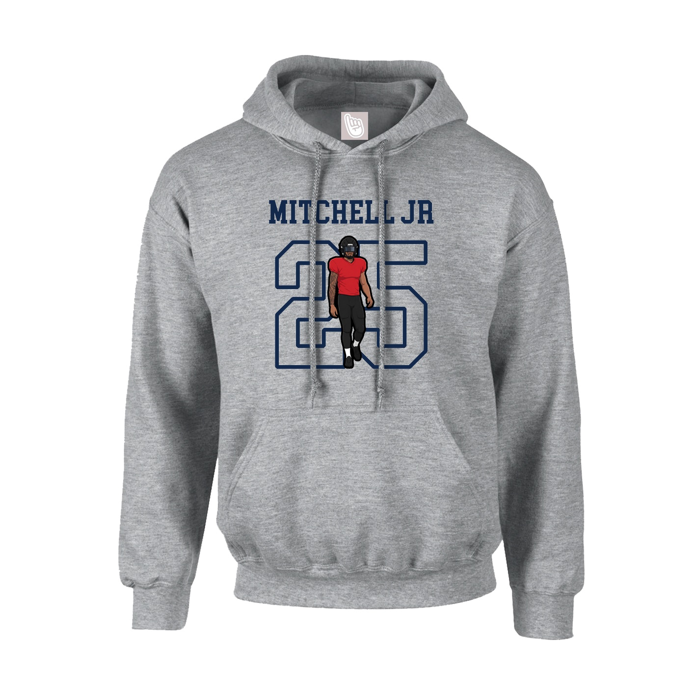 Hoodie — Shirsey in Grey