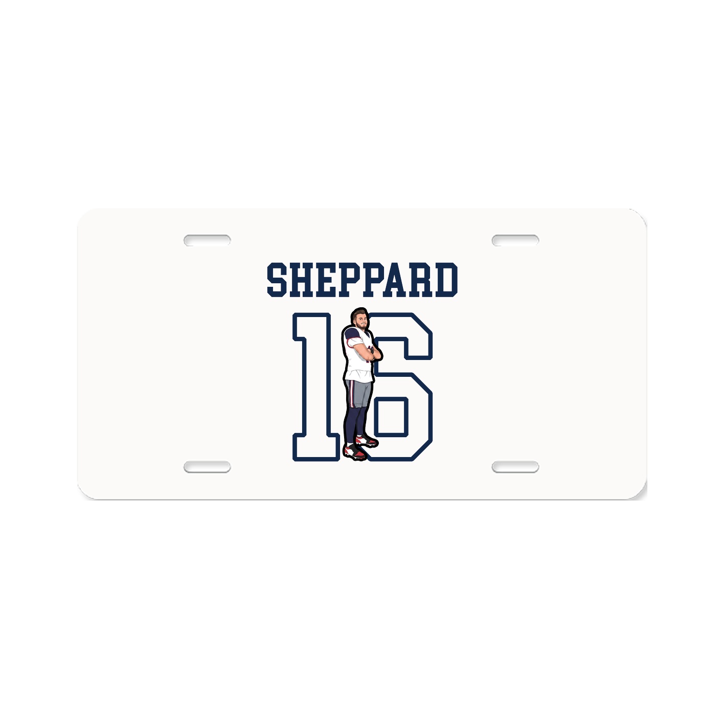 License Plate — Shirsey in Classic