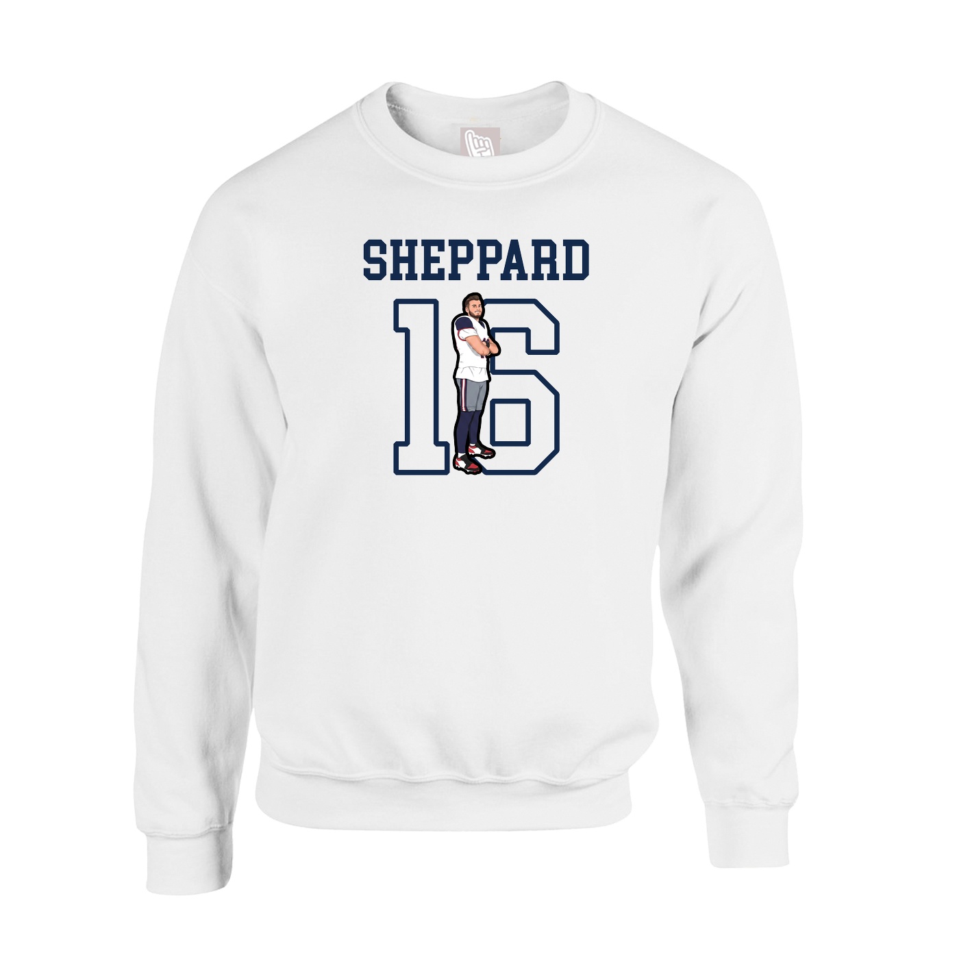 Fleece Crew — Shirsey in White
