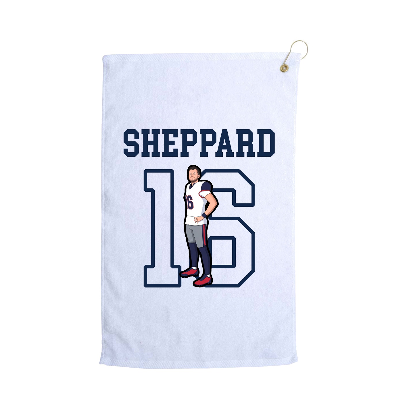 Golf Towel — Shirsey in White