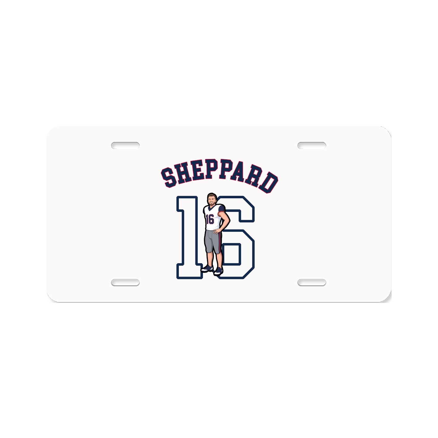 License Plate — Shirsey Arch in Classic