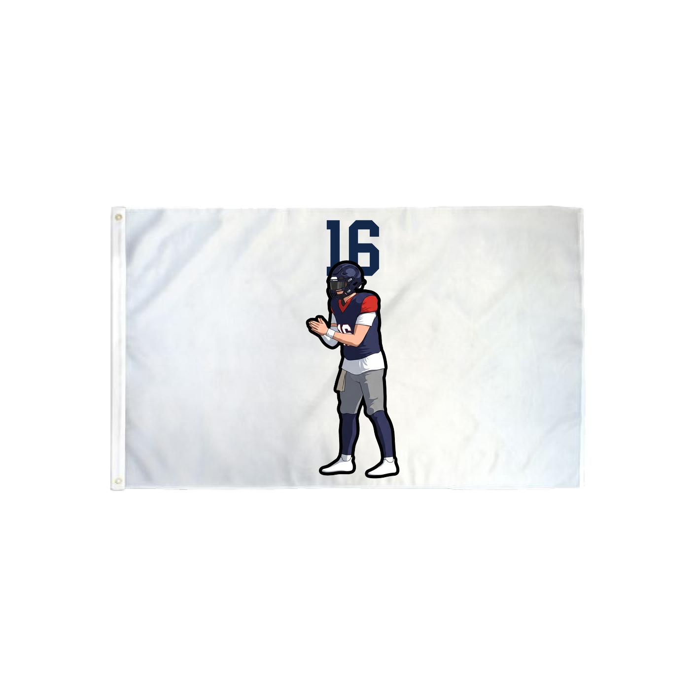 3x5 Flag — Number Top in Classic