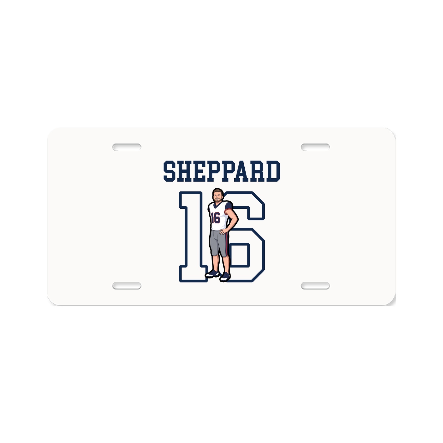 License Plate — Shirsey in Classic
