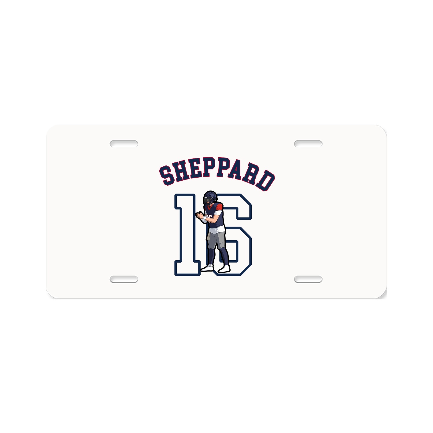 License Plate — Shirsey Arch in Classic