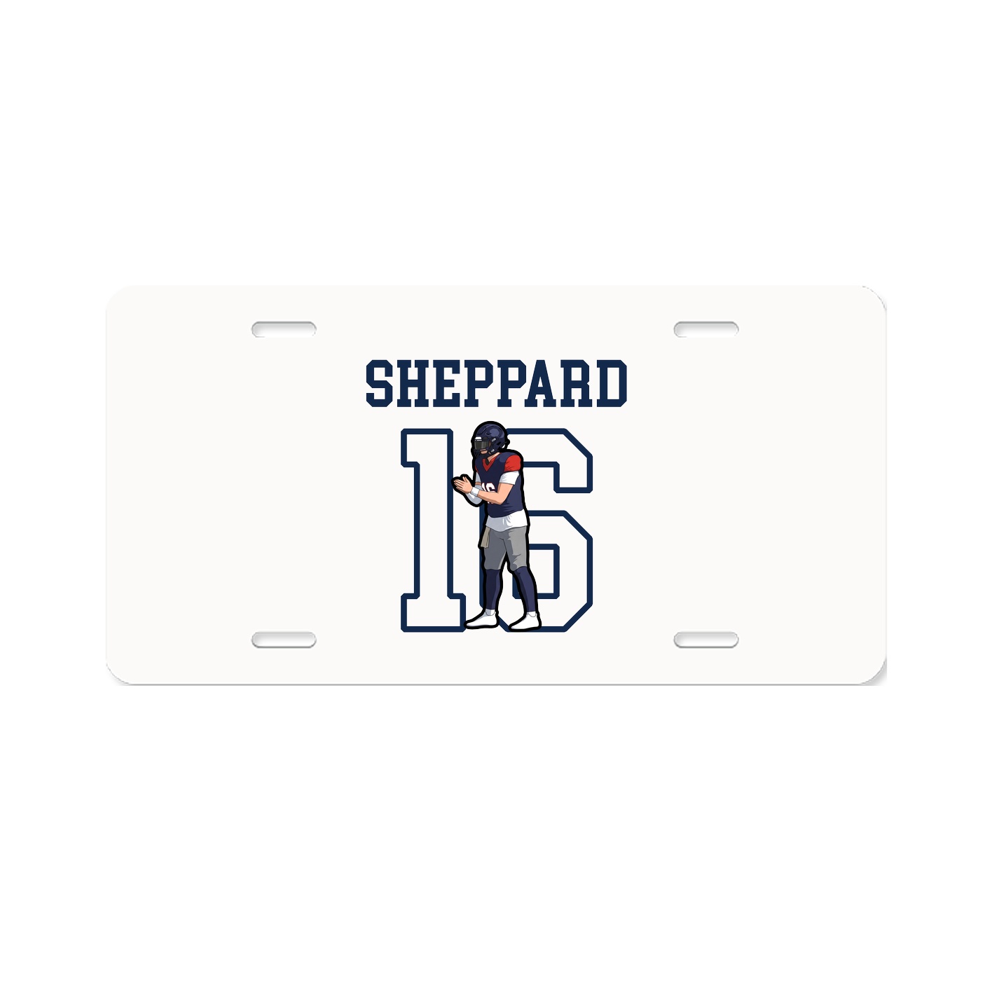 License Plate — Shirsey in Classic