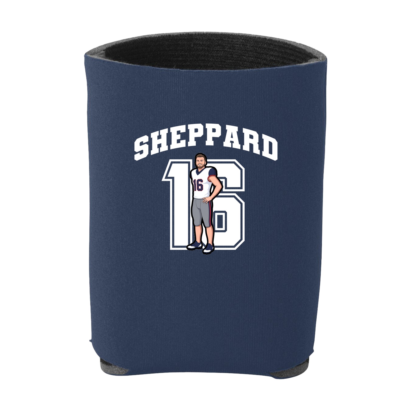 Can Holder — Number in Navy