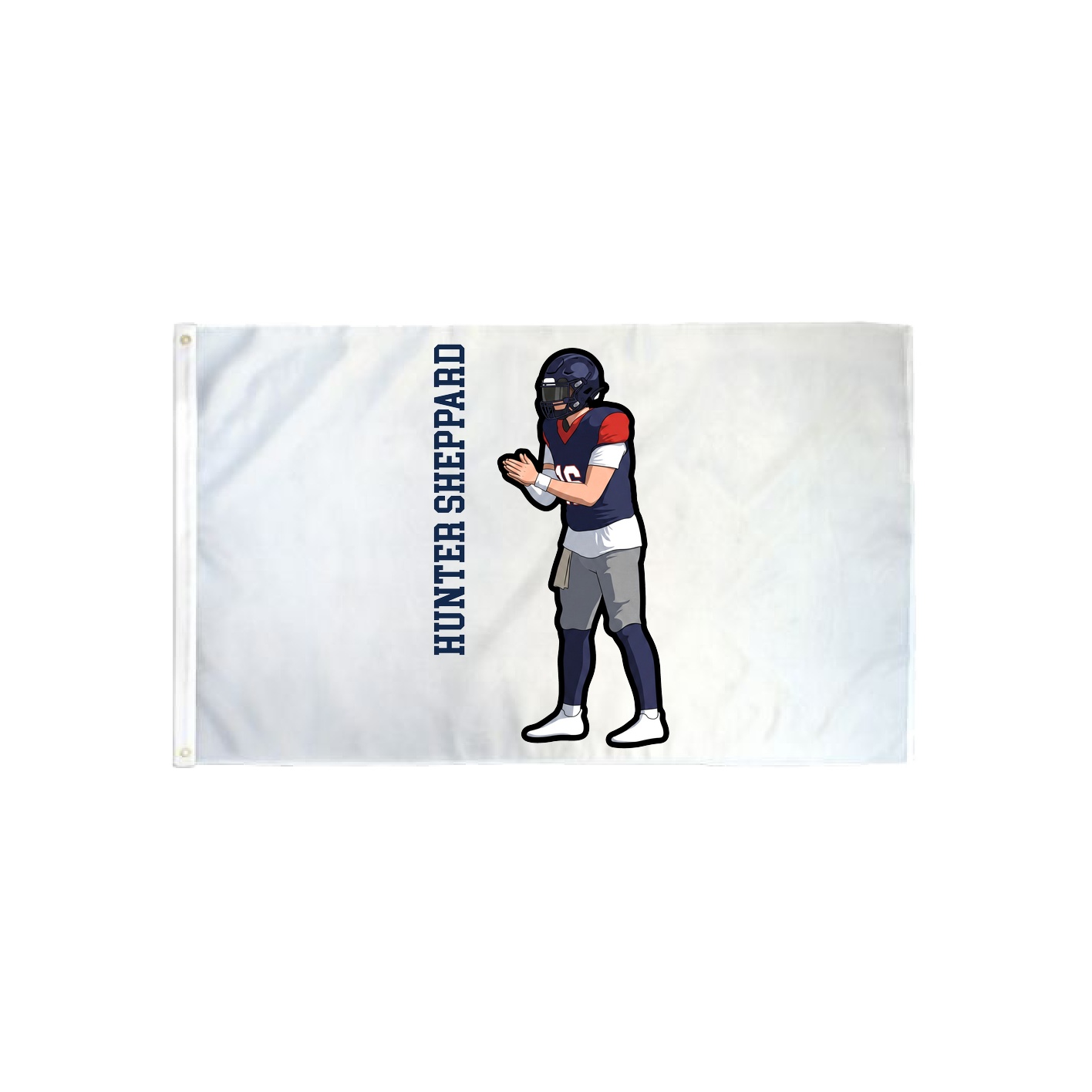 3x5 Flag — Name Vertical in Classic
