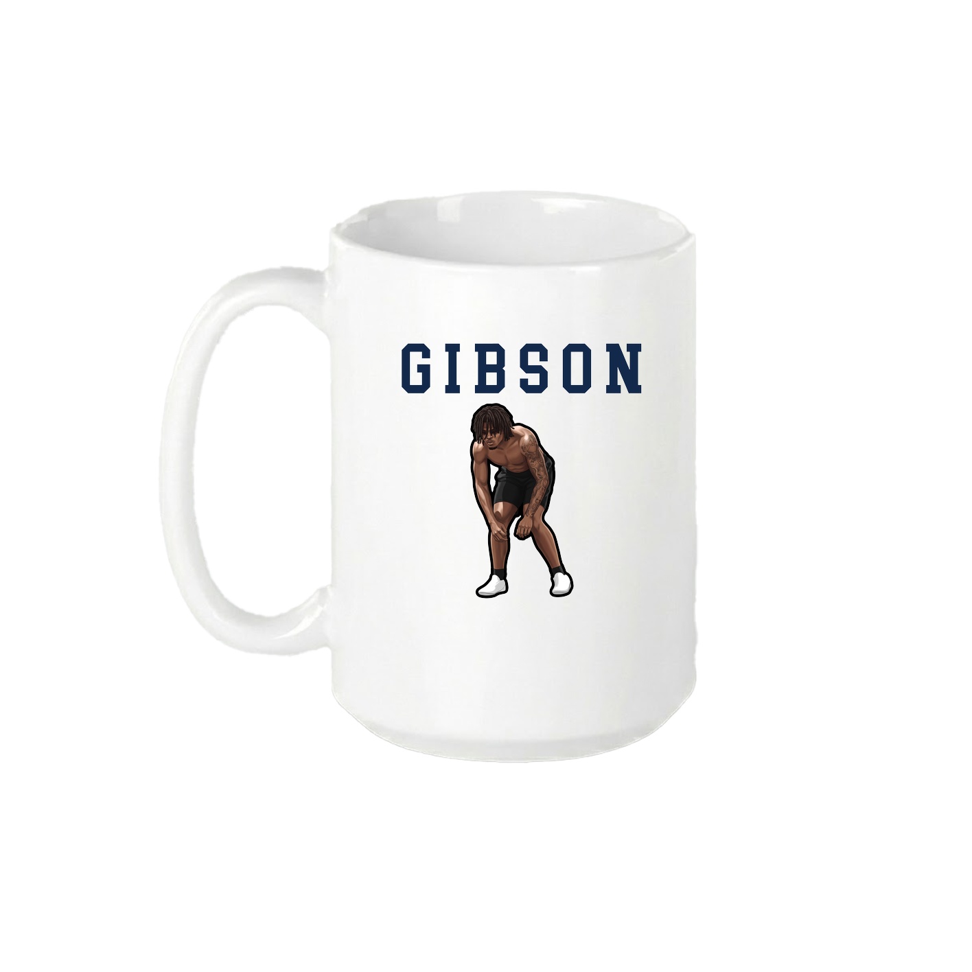 15oz Coffee Mug — Shirsey in White