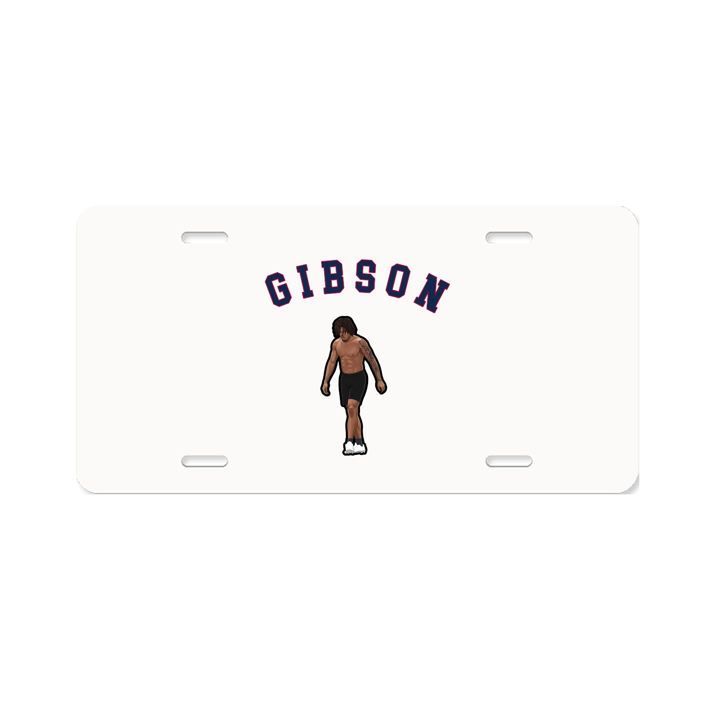 License Plate — Shirsey Arch in Classic