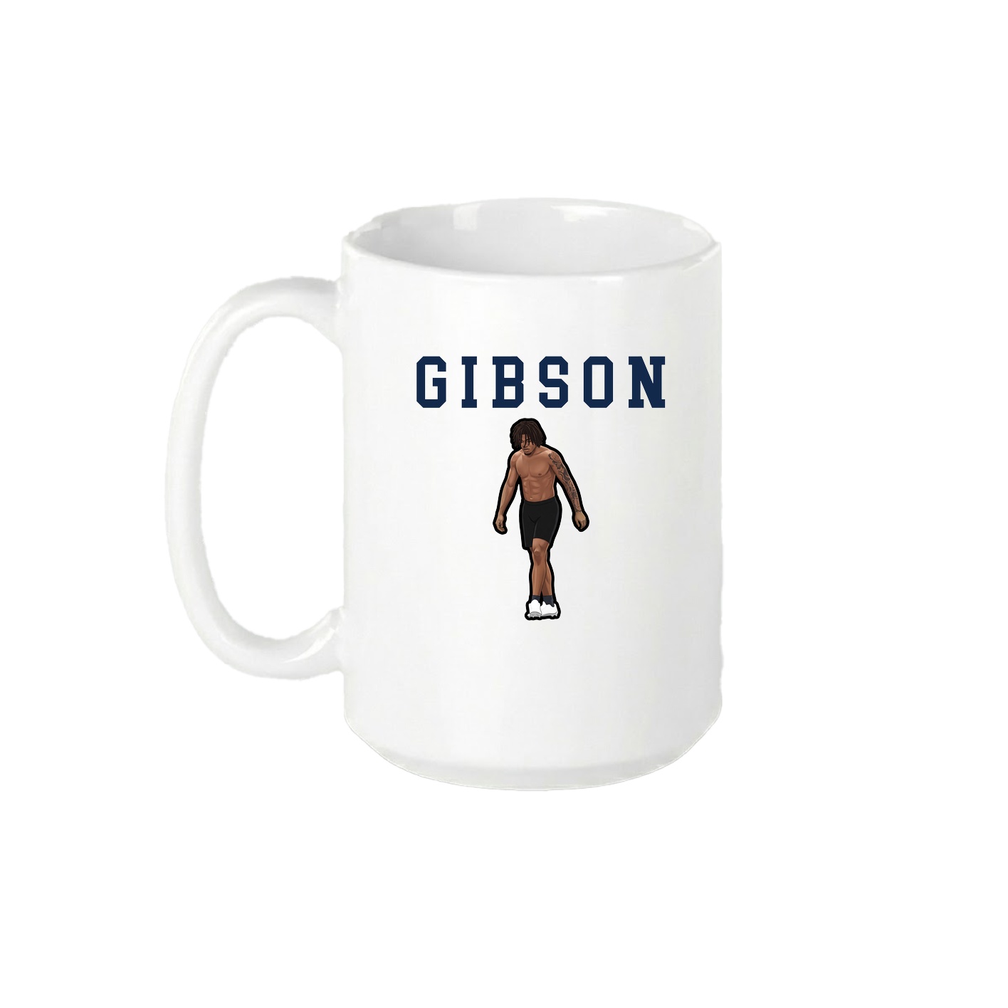 15oz Coffee Mug — Shirsey in White