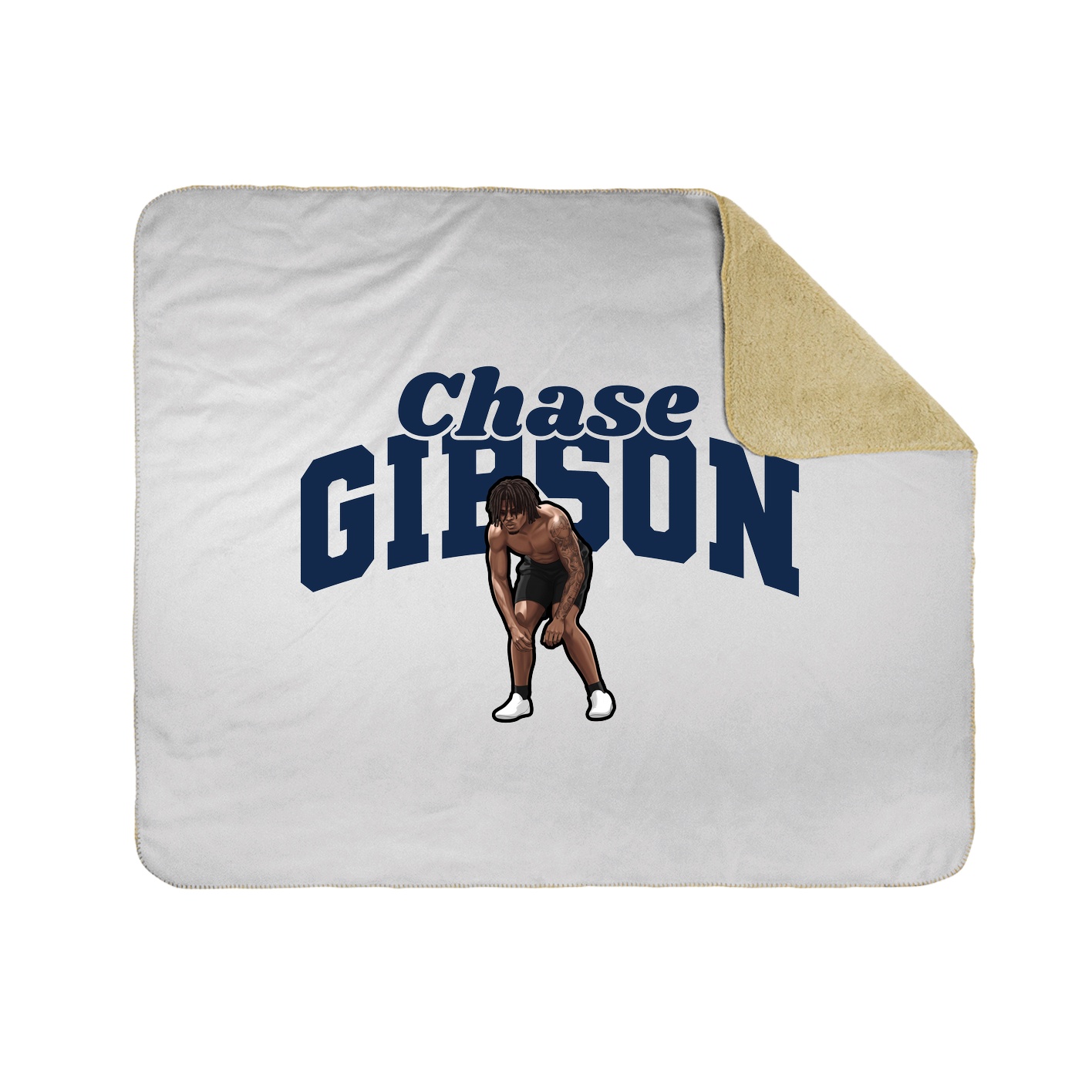 Throw Blanket — Signature Arch in White