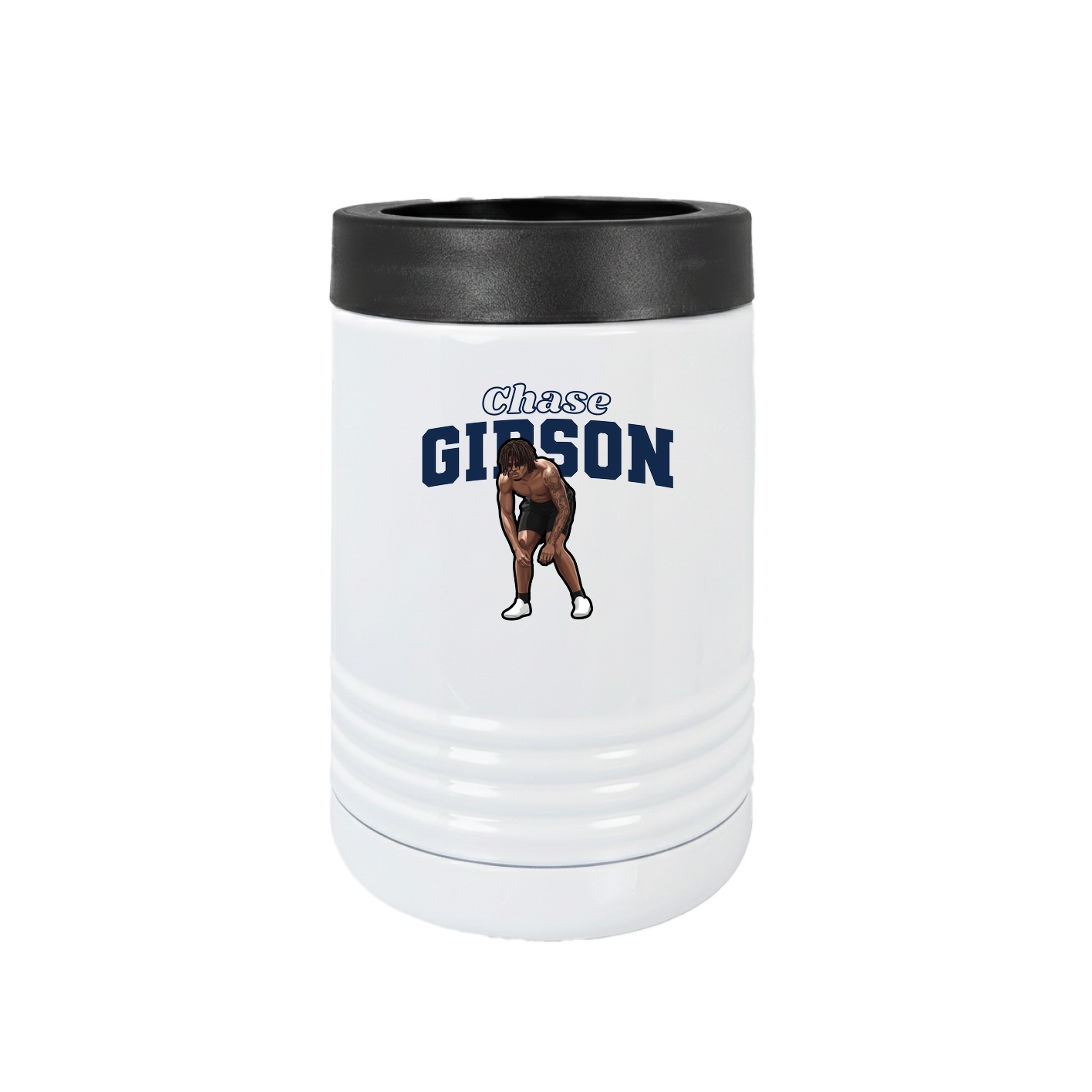 Beverage Holder — Name Arch in White