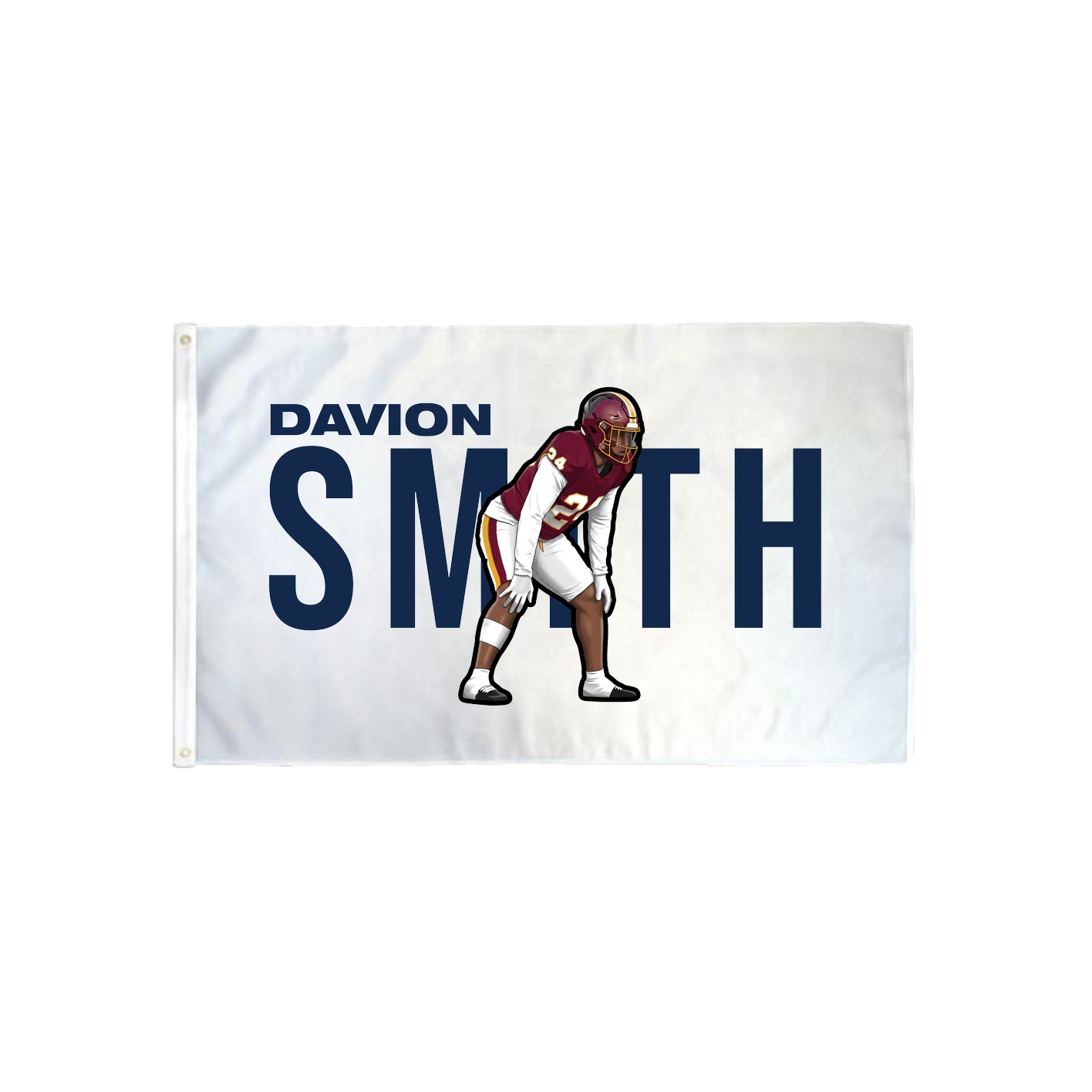 3x5 Flag — Player Name in Classic