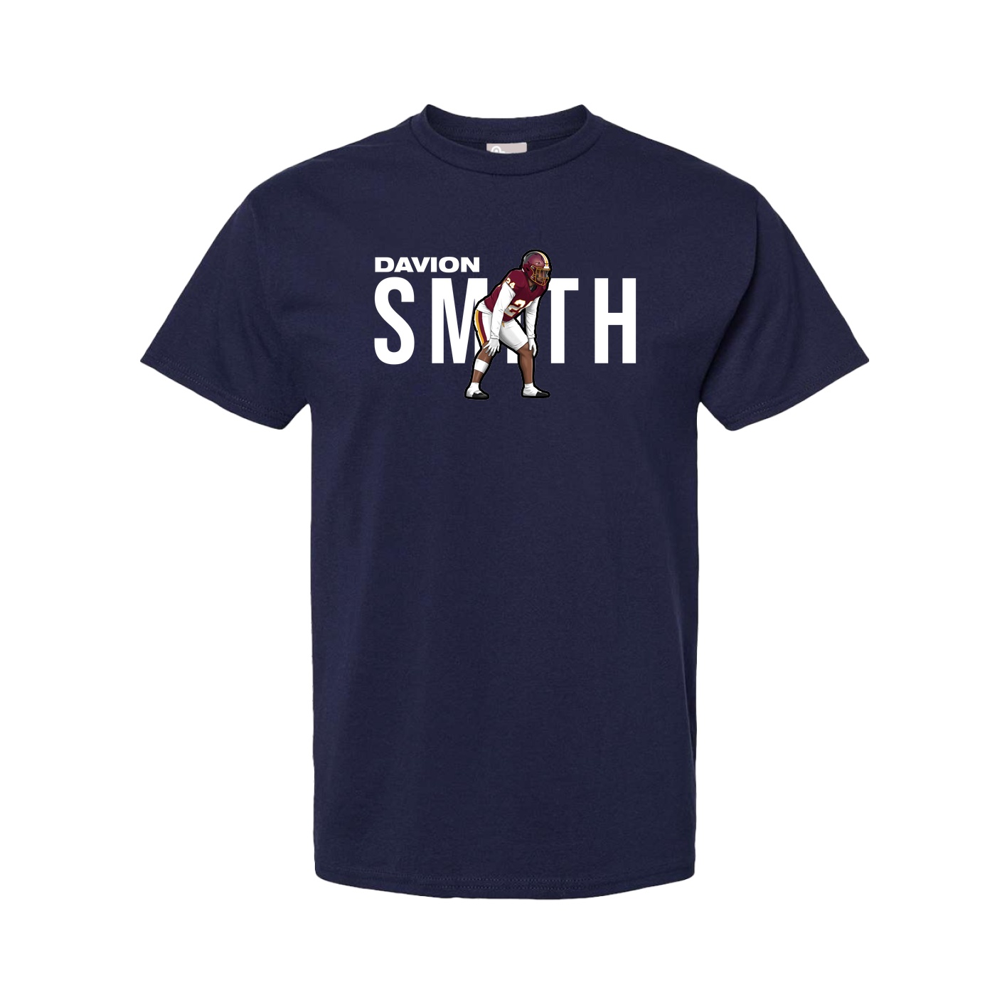 Tee — Player Name in Navy
