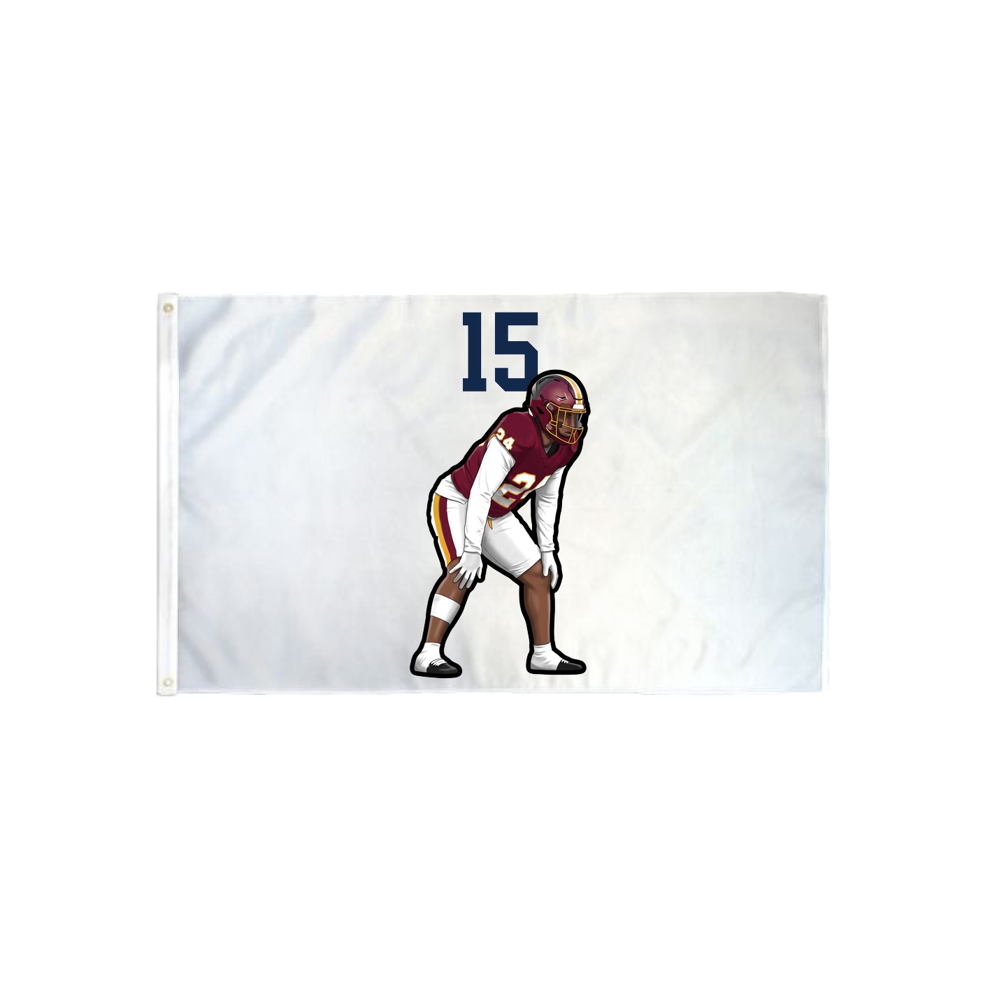 3x5 Flag — Number Top in Classic