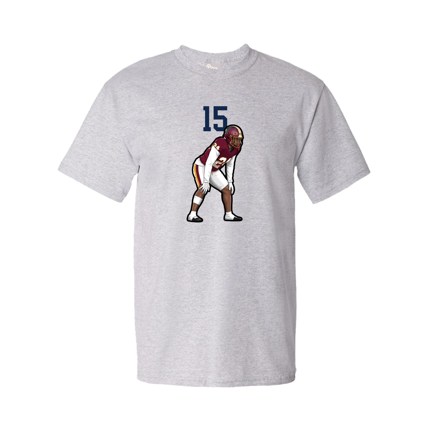 Tee — Number Top in Grey