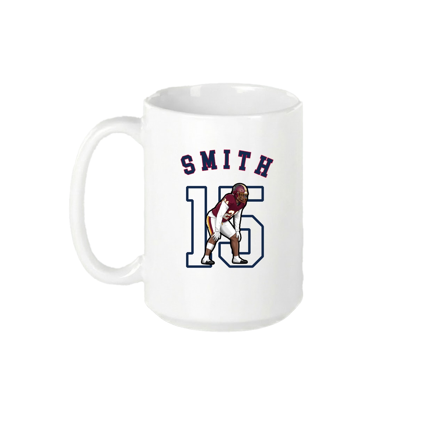 15oz Coffee Mug — Shirsey Arch in White