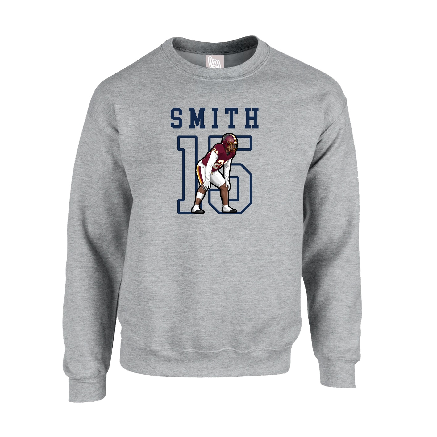 Fleece Crew — Shirsey in Grey