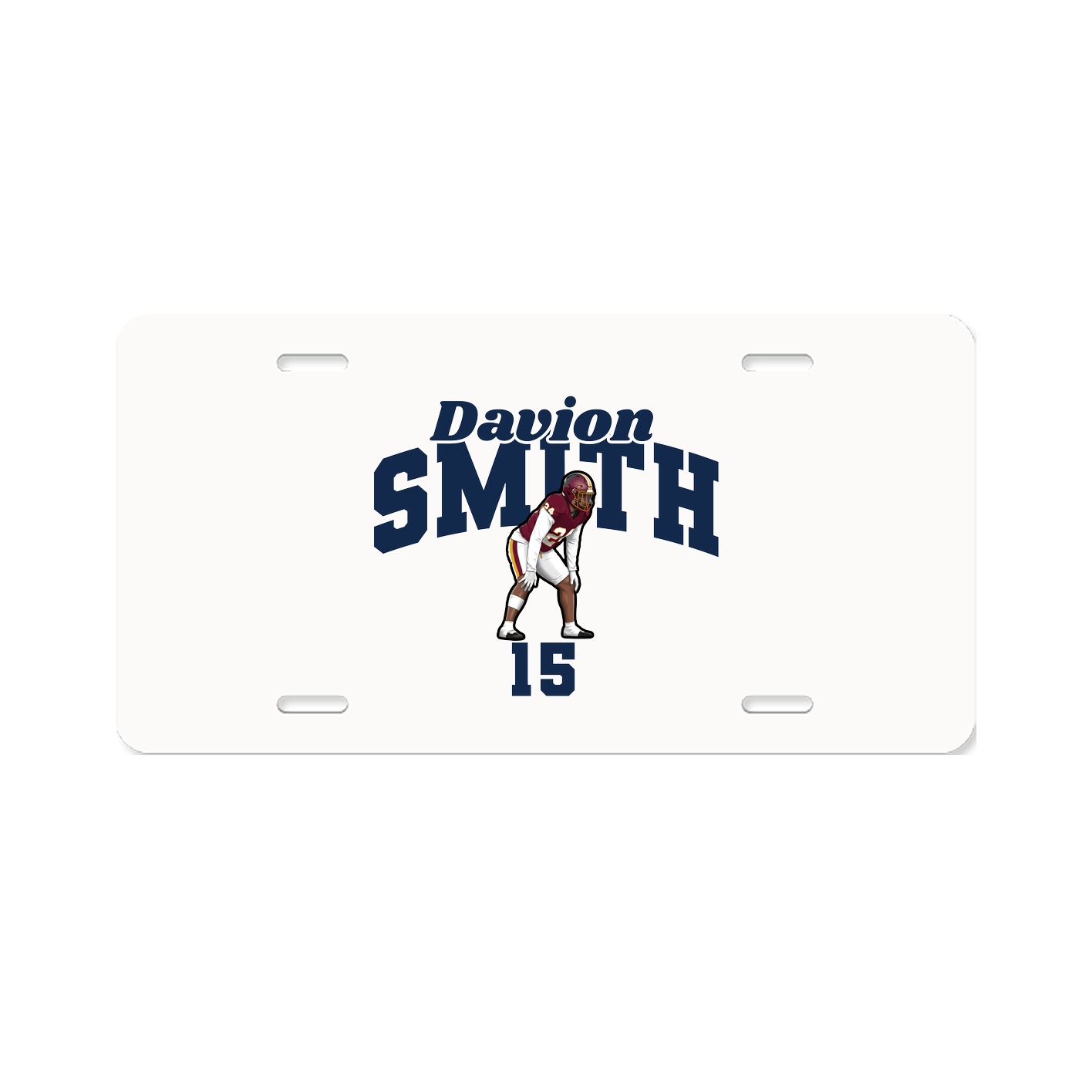 License Plate — Signature Arch in Classic