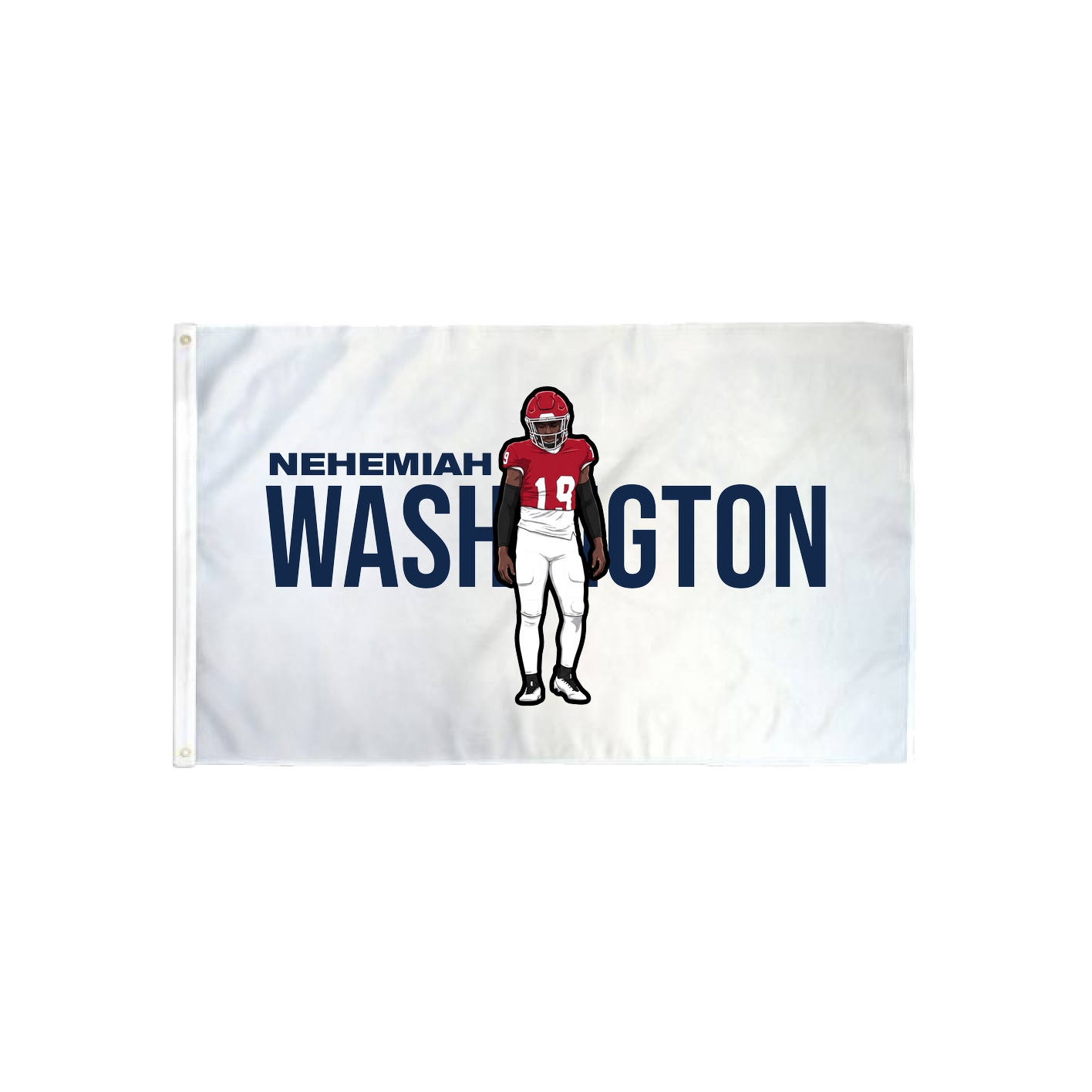 3x5 Flag — Player Name in Classic