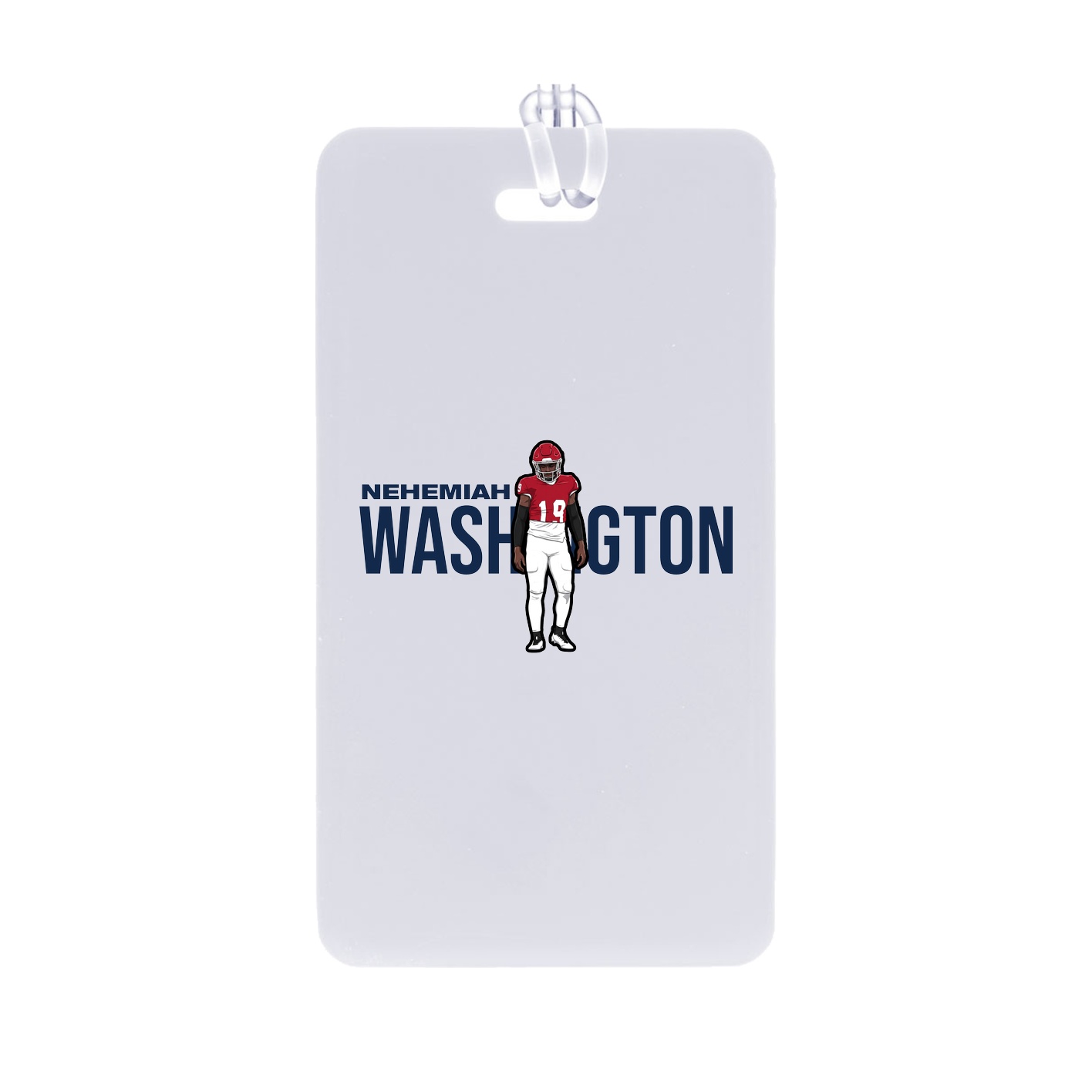 Bag Tag — Player Name in Classic
