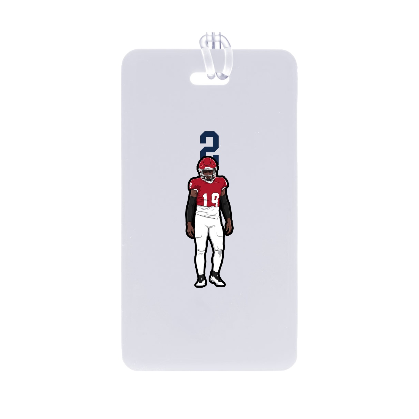 Bag Tag — Number Top in Classic