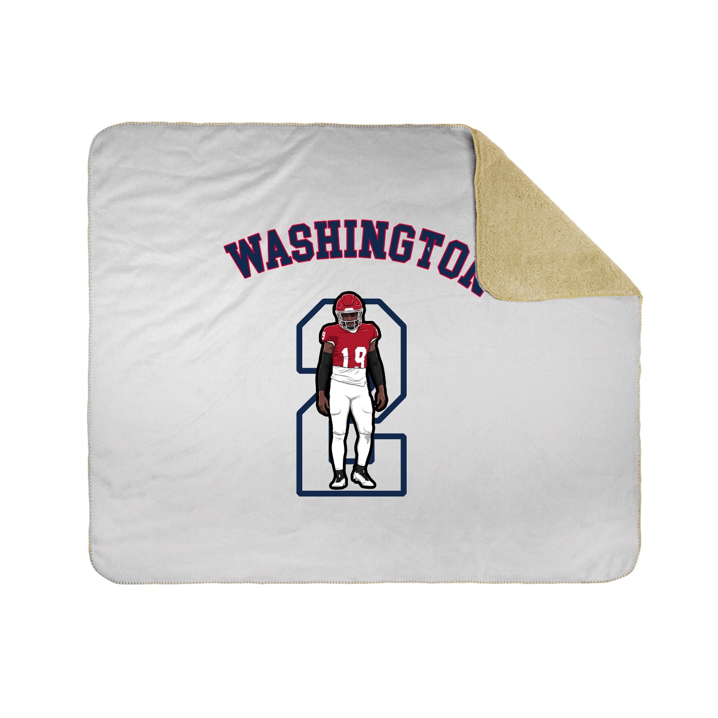 Throw Blanket — Shirsey Arch in White