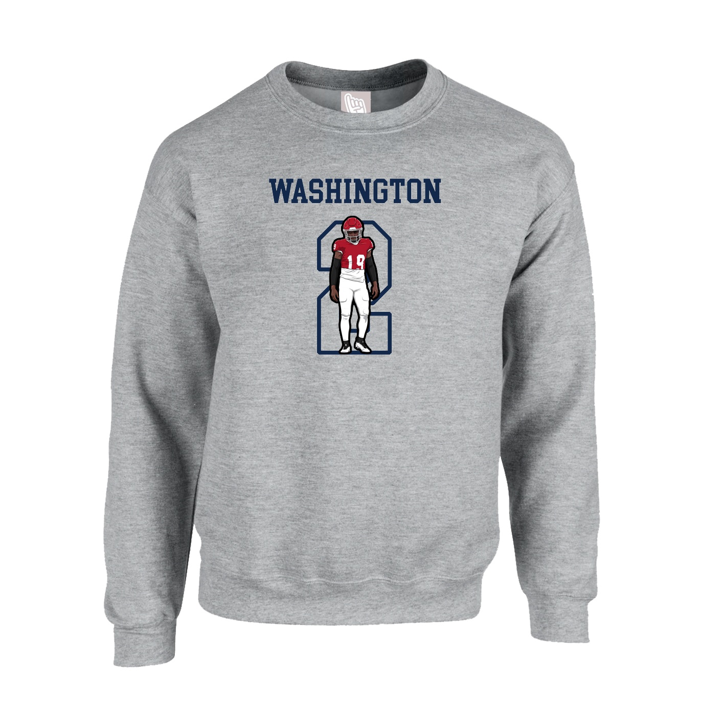 Fleece Crew — Shirsey in Grey