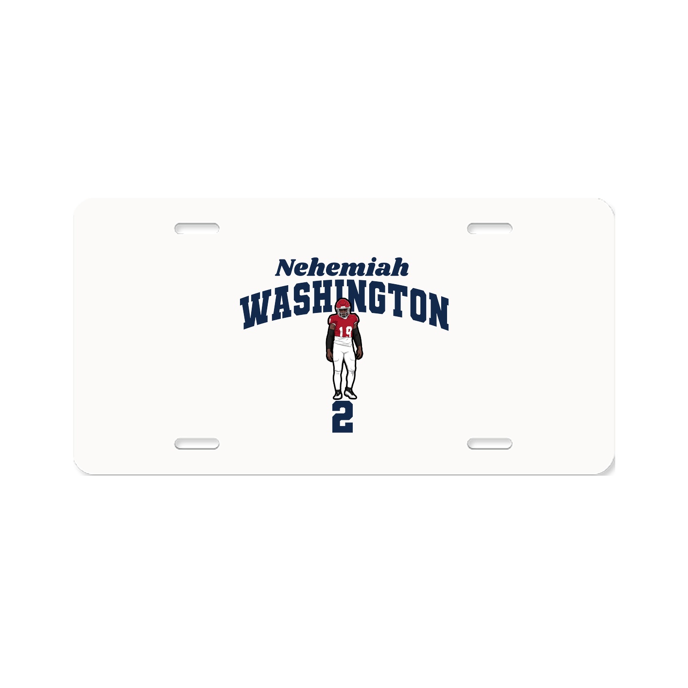 License Plate — Signature Arch in Classic