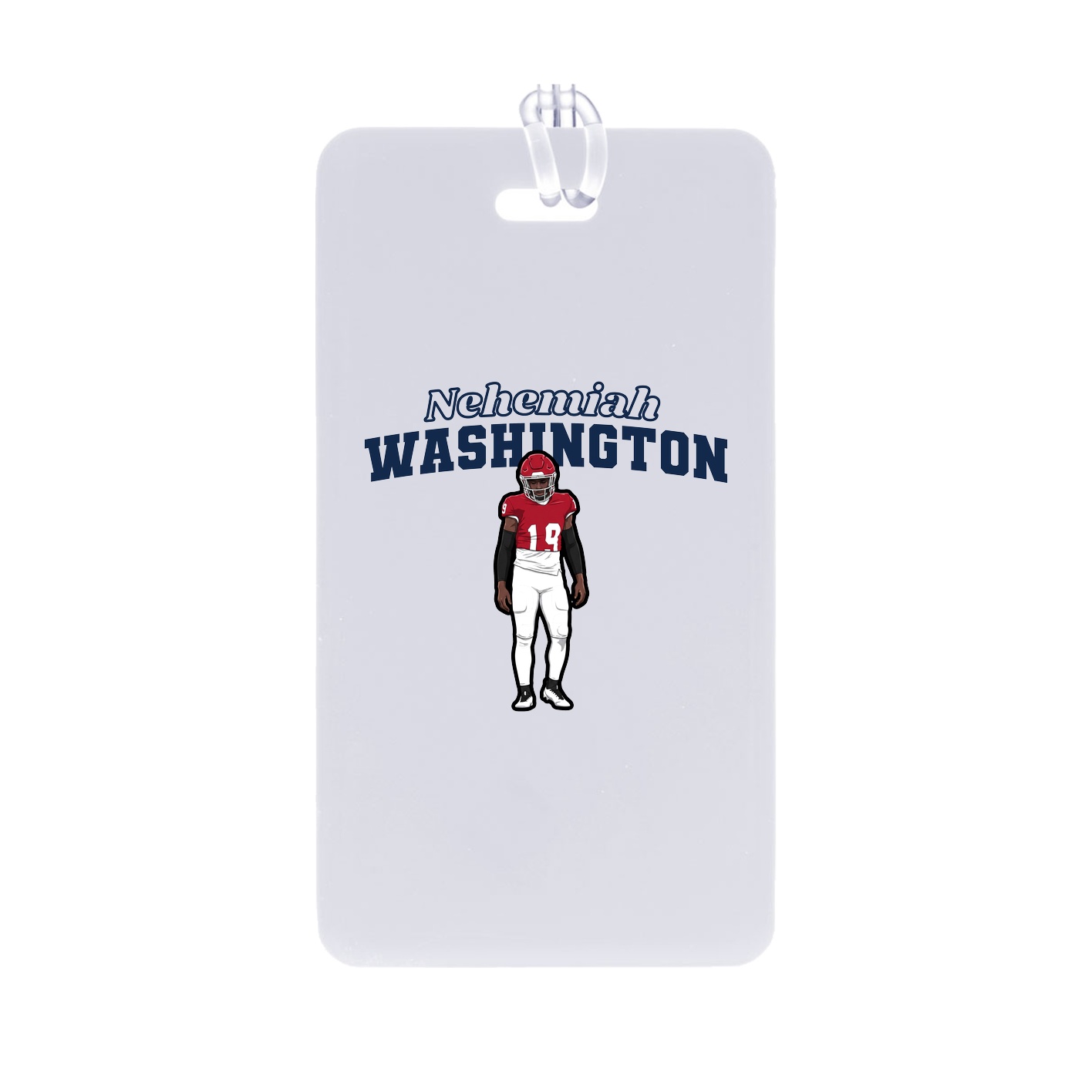 Bag Tag — Name Arch in Classic