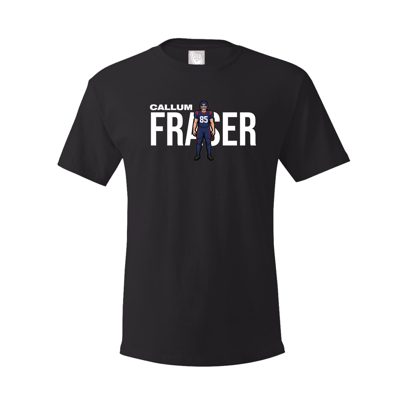 Tee — Player Name in Black