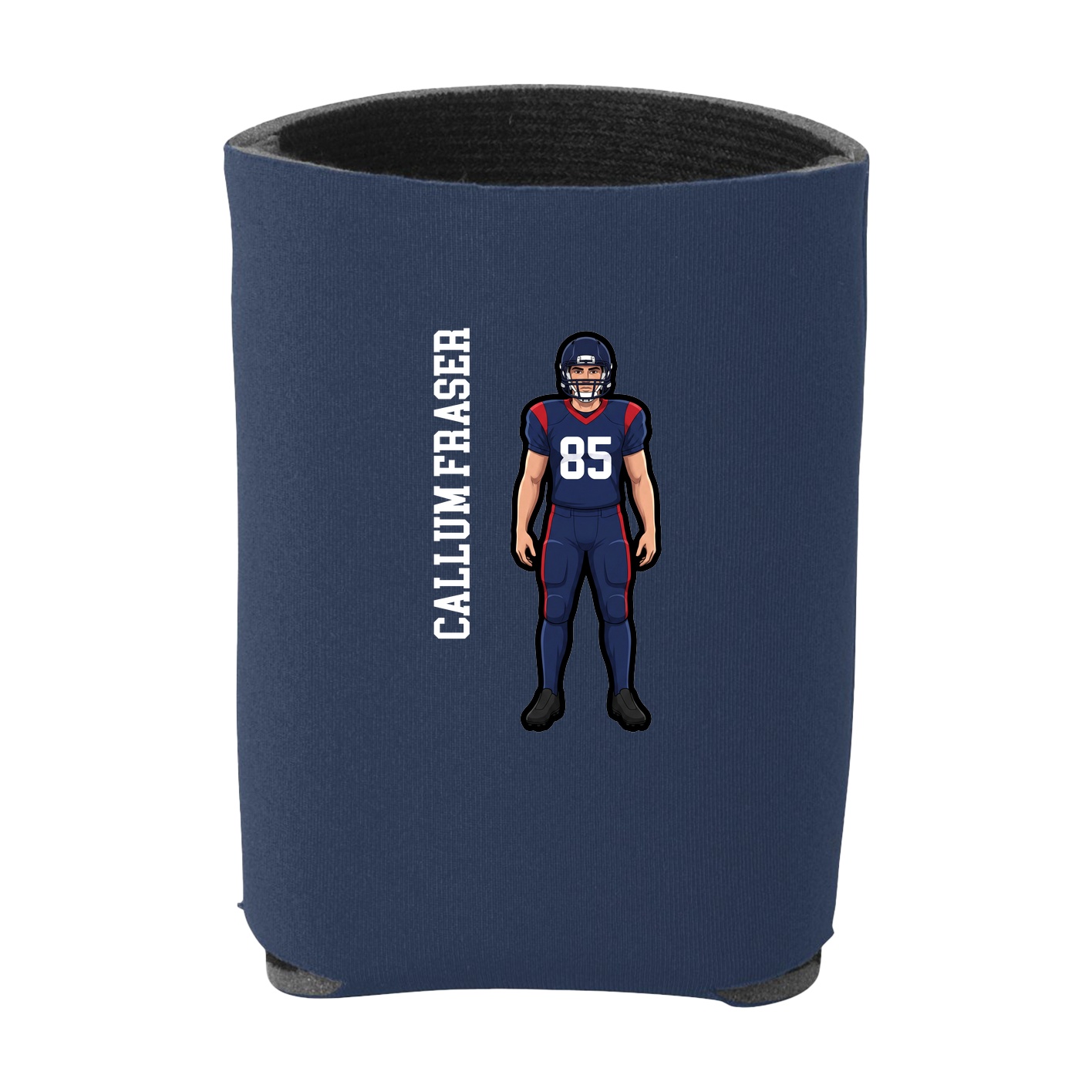 Can Holder — Name Vertical in Navy