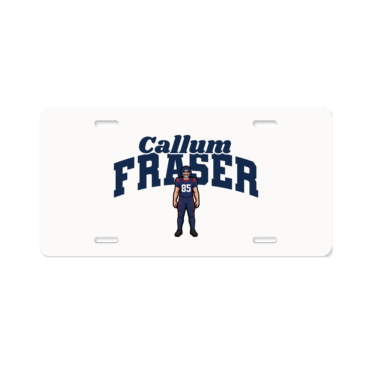 License Plate — Signature Arch in Classic