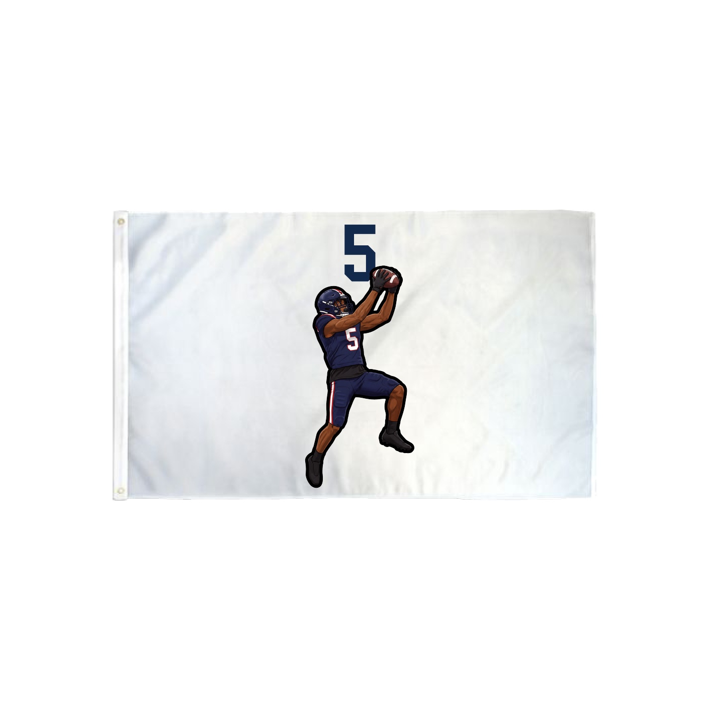3x5 Flag — Number Top in Classic