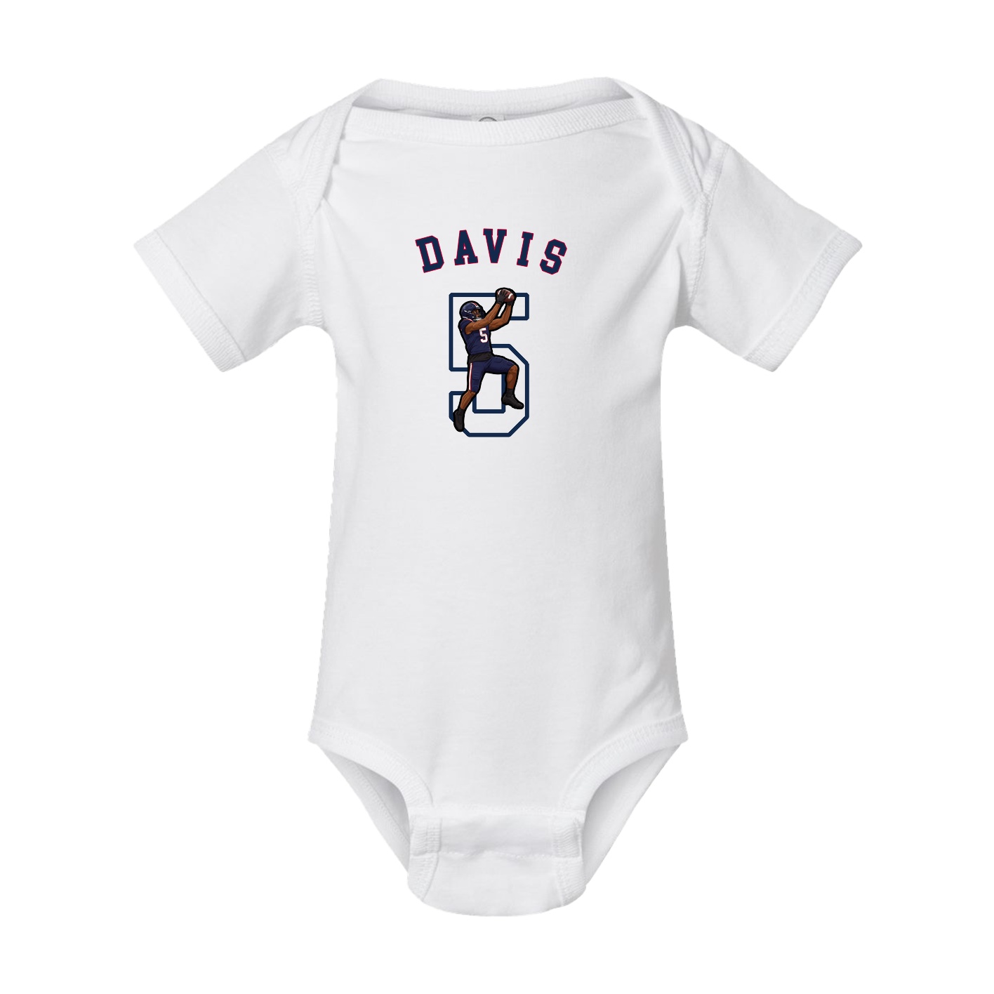 Baby Onesie — Shirsey Arch in White
