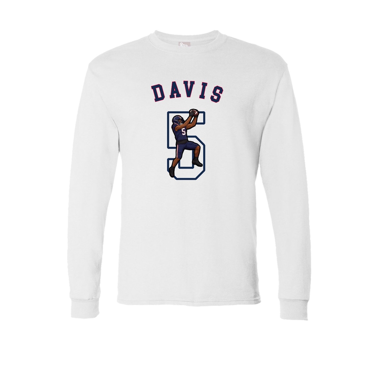 Long Sleeve Tee — Shirsey Arch in White