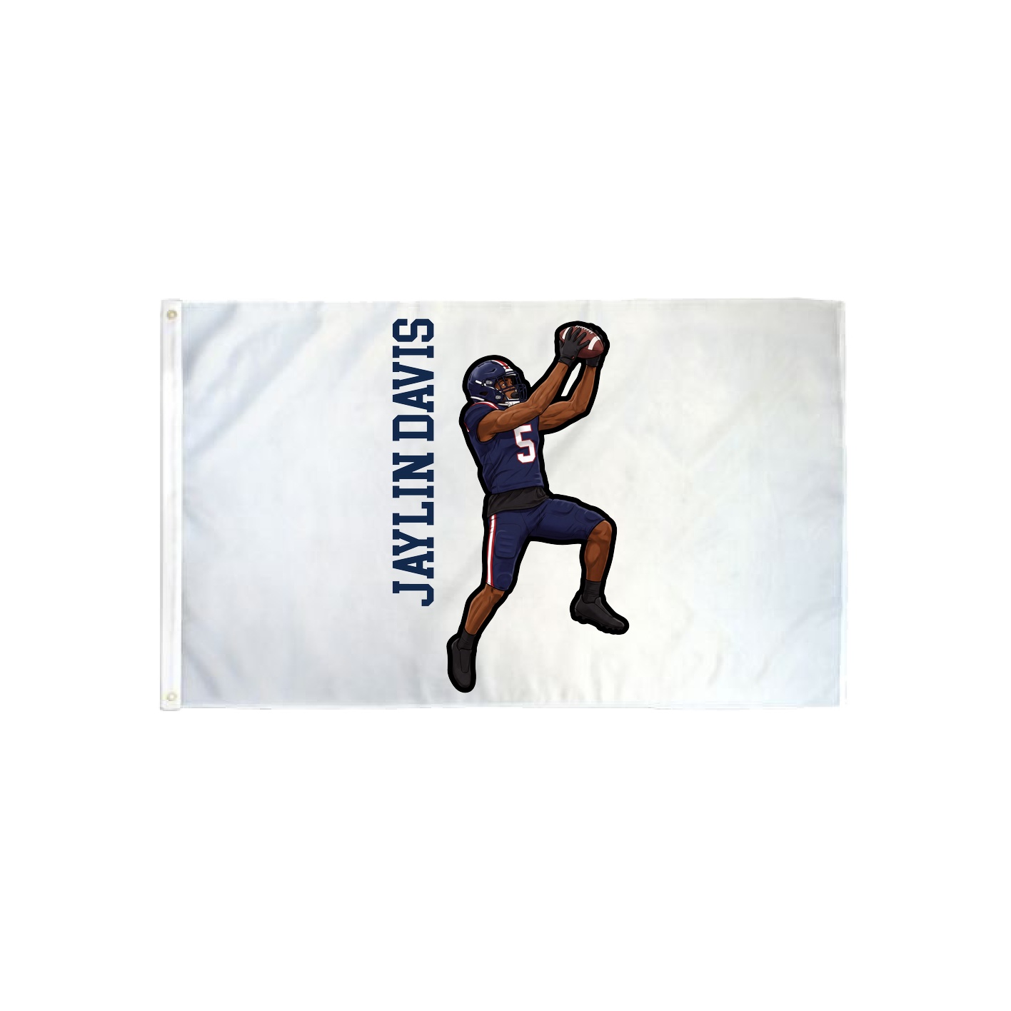 3x5 Flag — Name Vertical in Classic