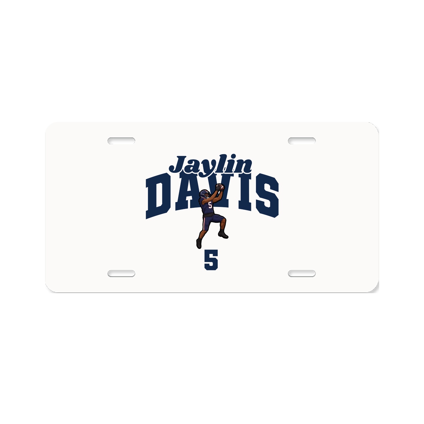 License Plate — Signature Arch in Classic