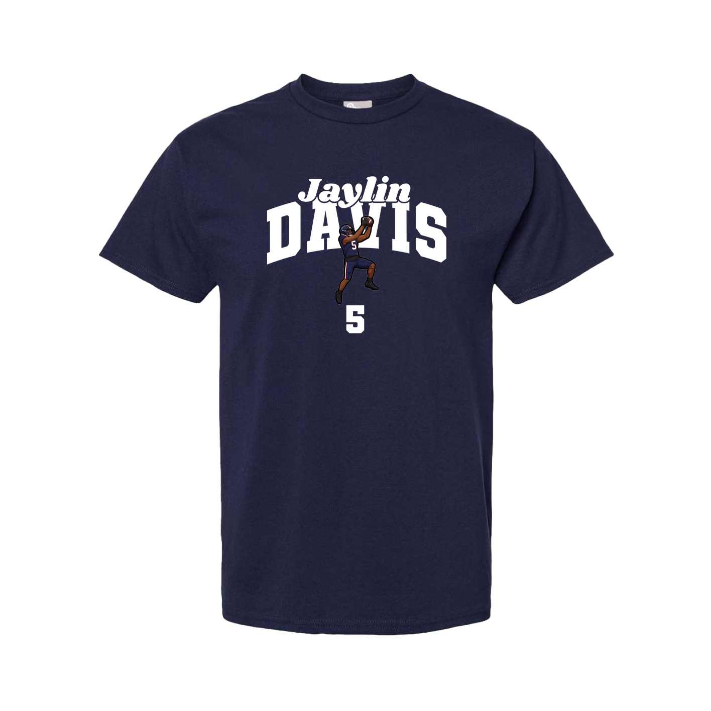 Youth Tee — Signature Arch in Navy