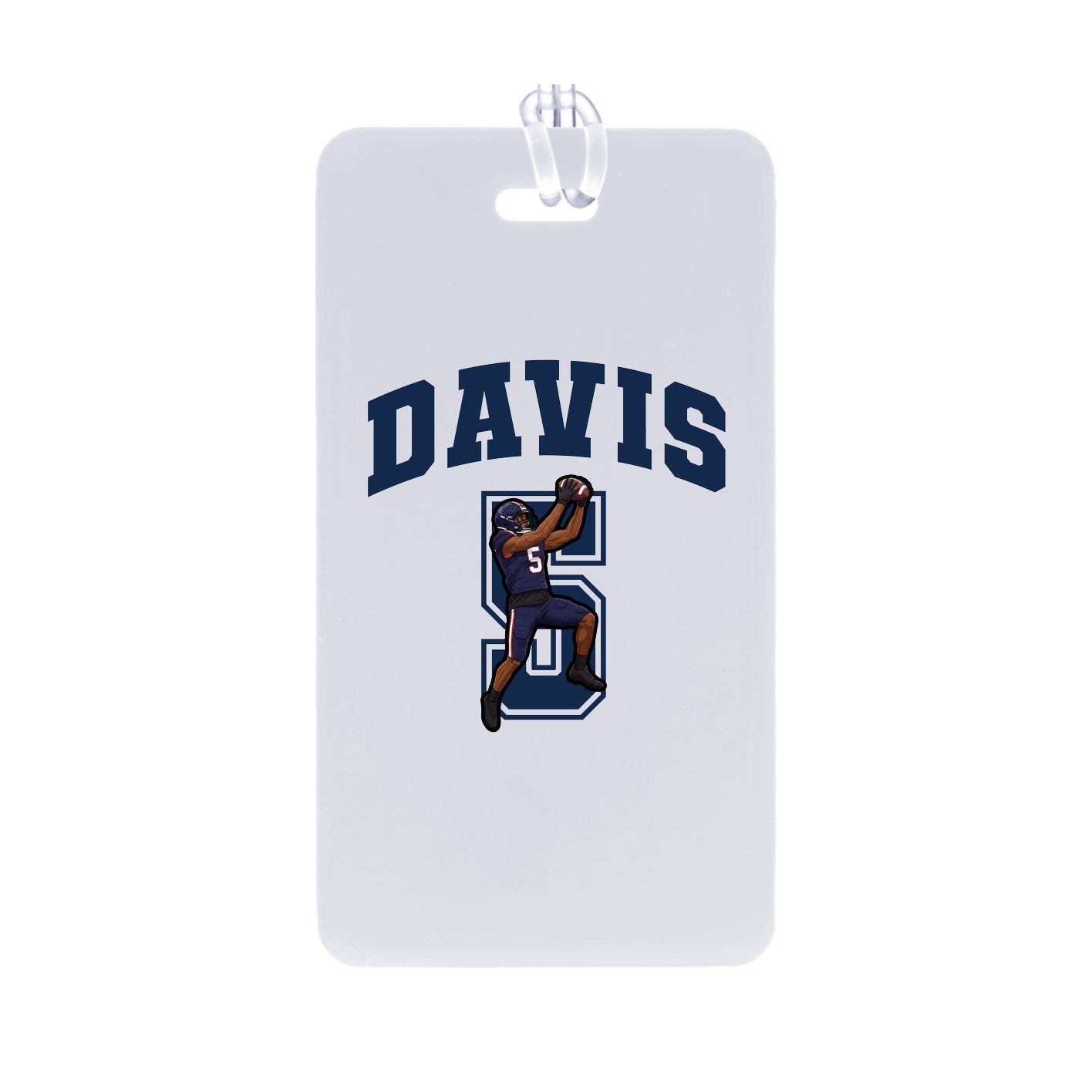 Bag Tag — Number in Classic