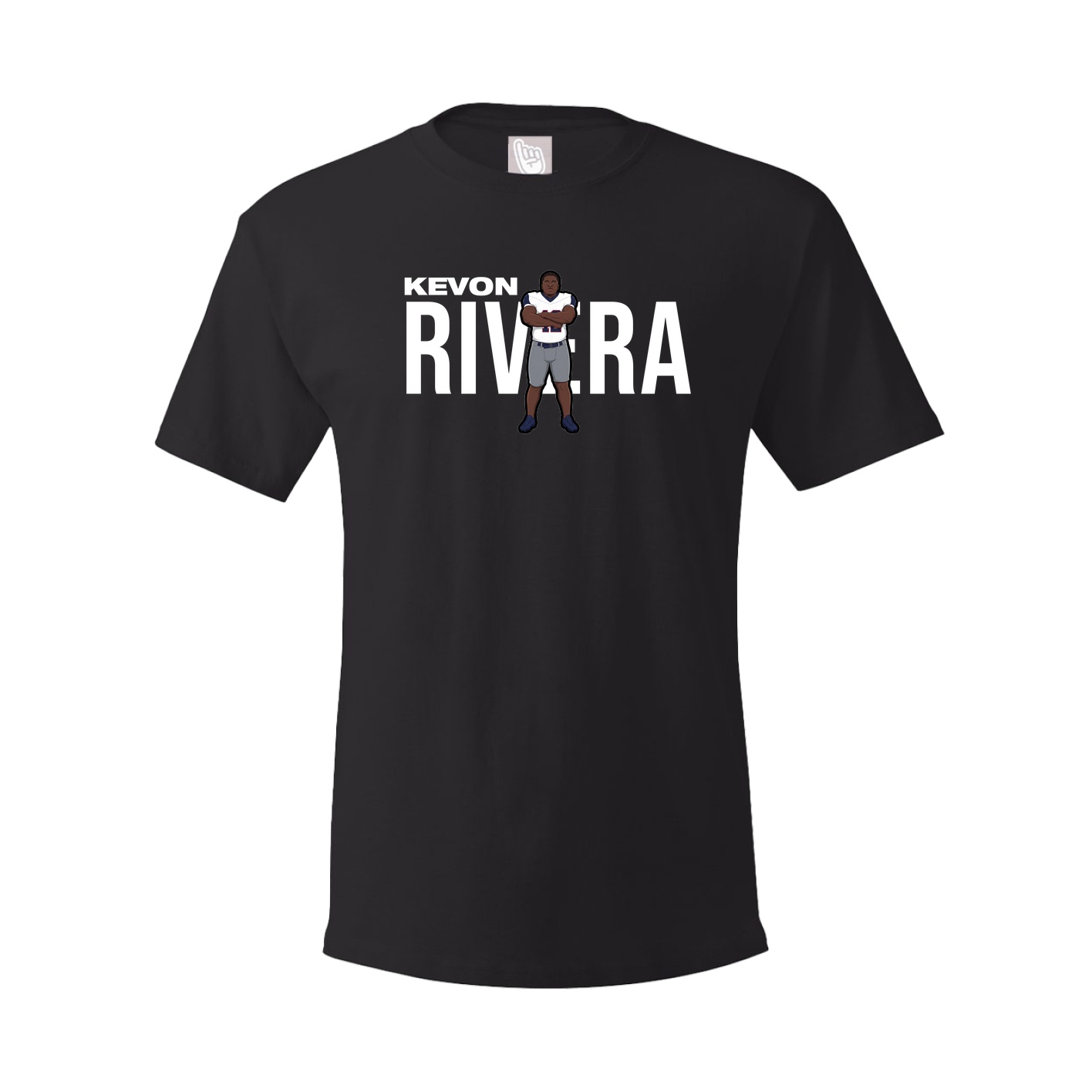 Youth Tee — Player Name in Black