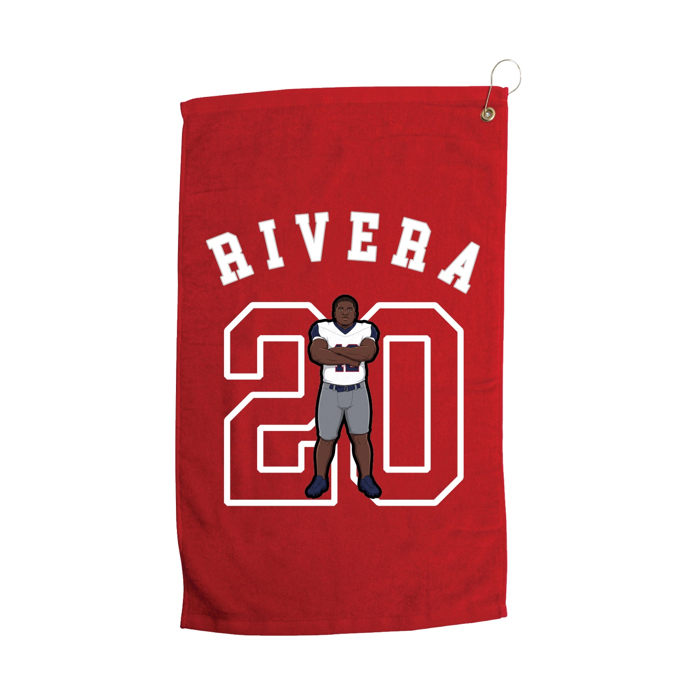 Golf Towel — Shirsey Arch in Red