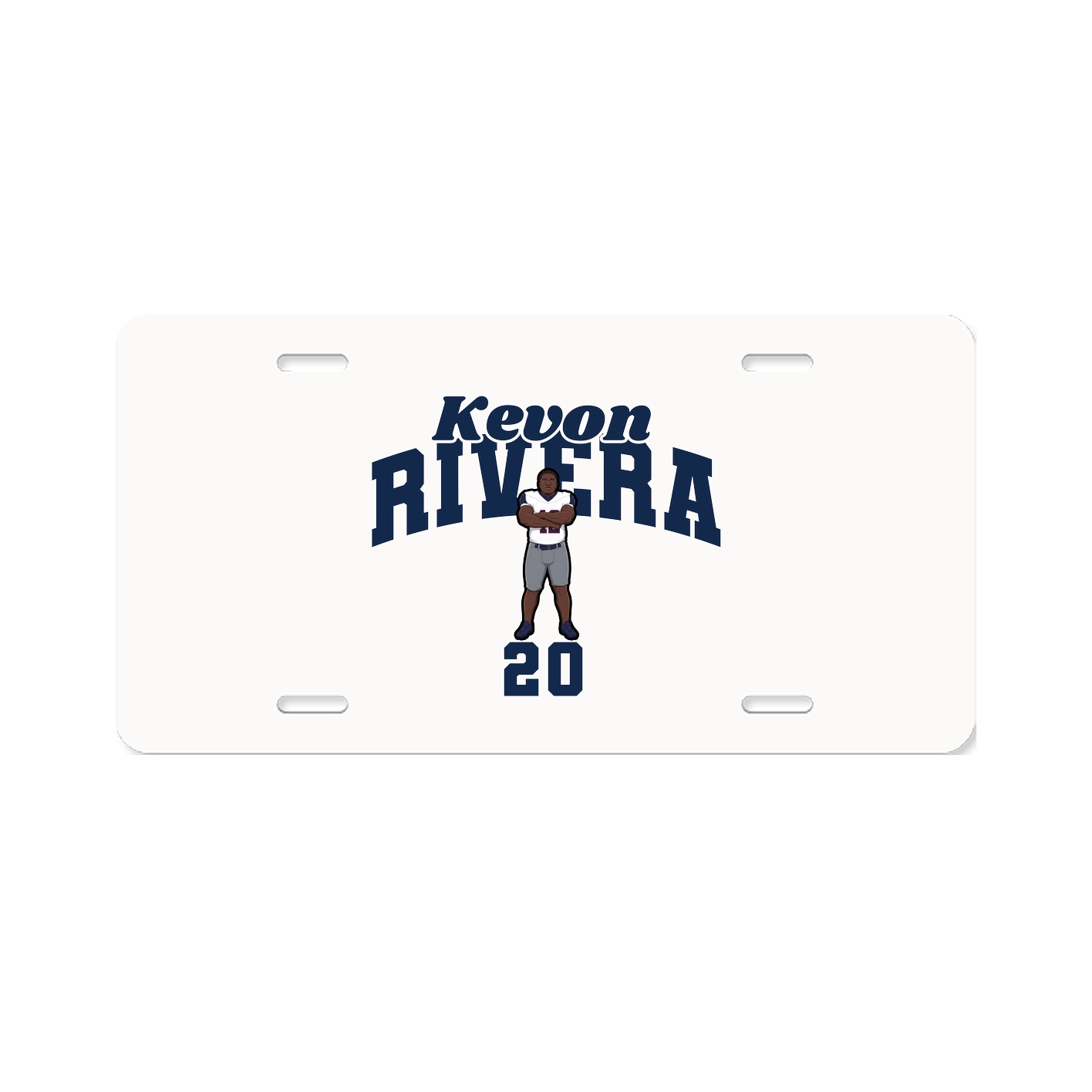 License Plate — Signature Arch in Classic