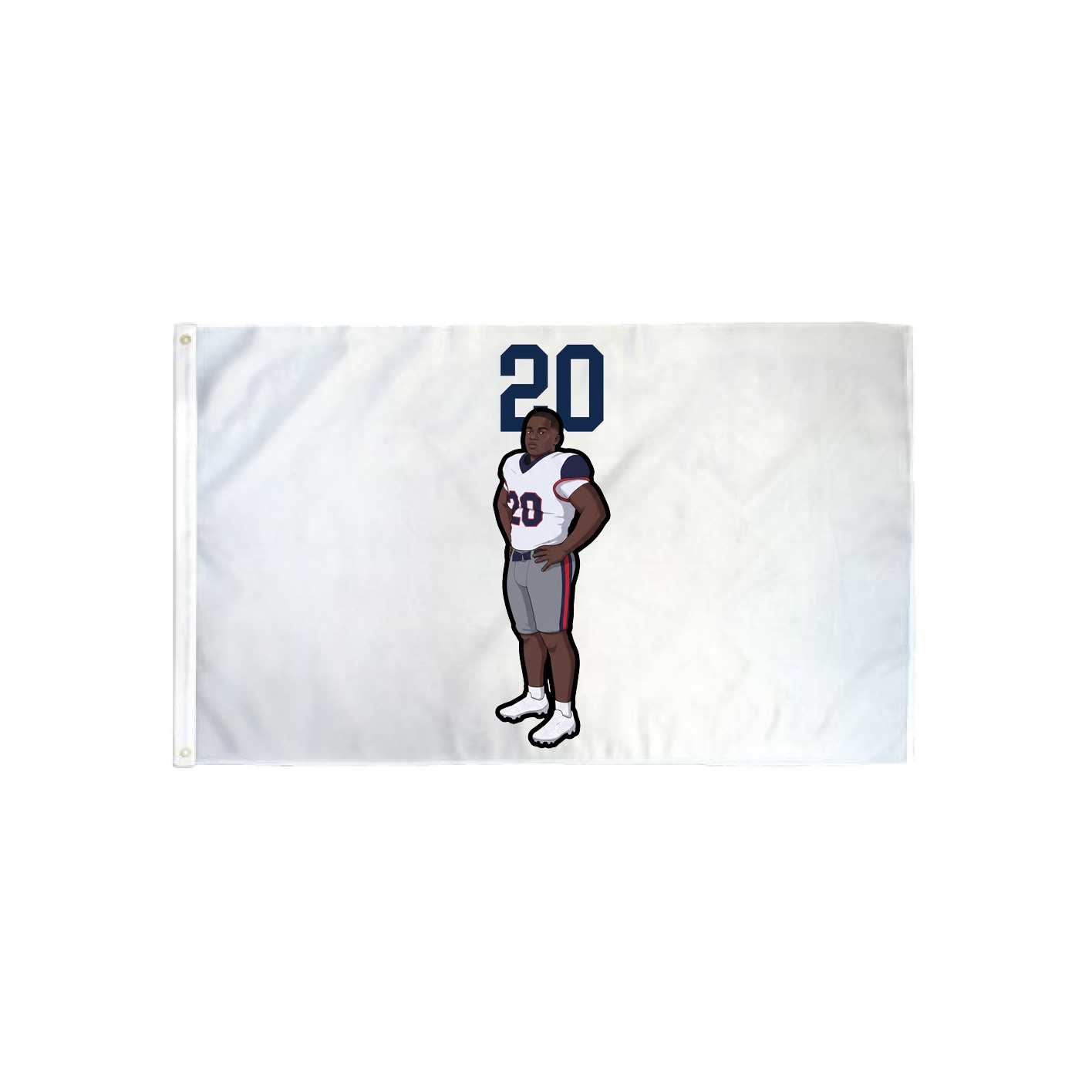3x5 Flag — Number Top in Classic