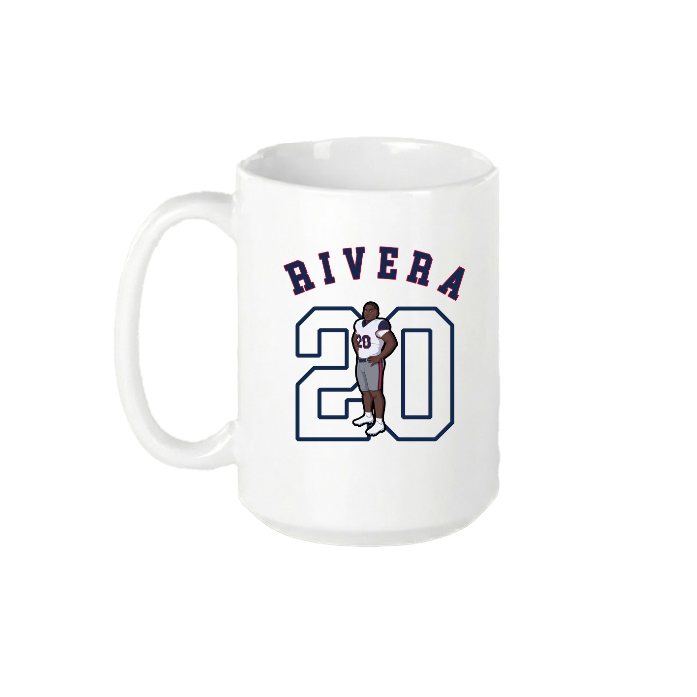 15oz Coffee Mug — Shirsey Arch in White