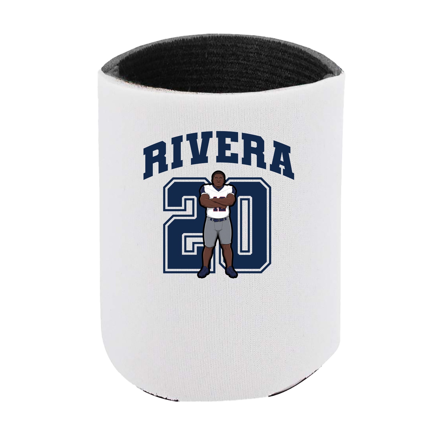 Can Holder — Number in White