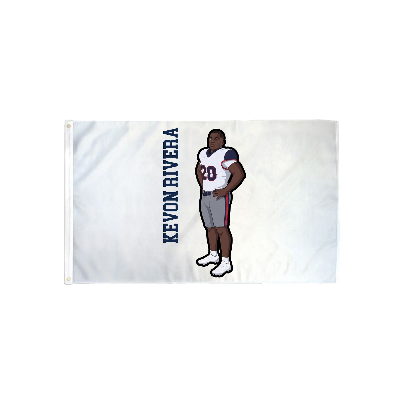 3x5 Flag — Name Vertical in Classic